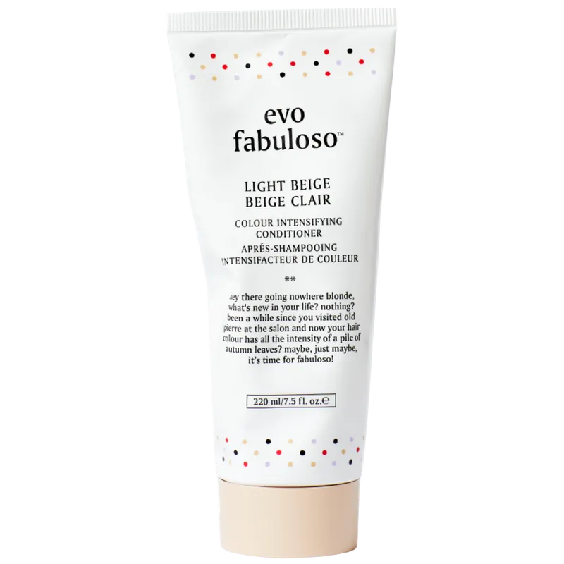 EVO FABULOSO Light Beige Colour Intensifying Conditioner