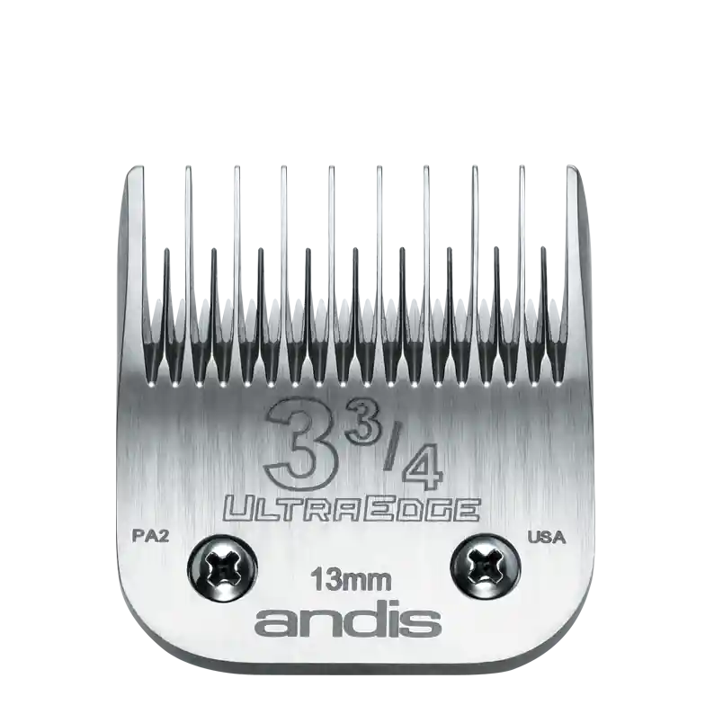 ANDIS UltraEdge Detachable Blade, Size 3 3/4 Skip Tooth