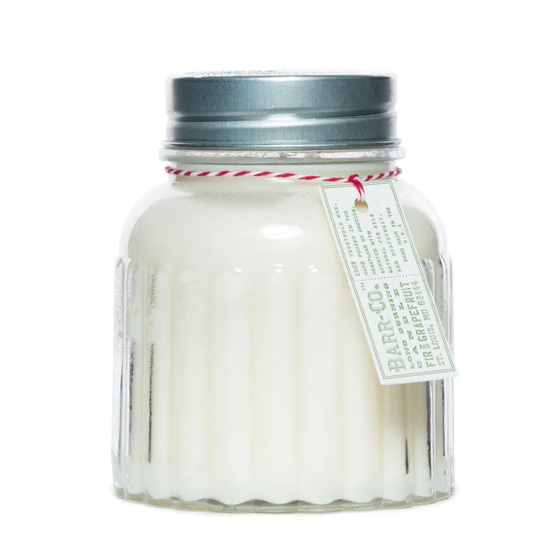 BARR-CO. FIR & GRAPEFRUIT APOTHECARY JAR CANDLE