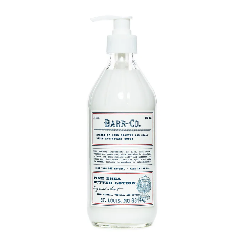 BARR-CO. ORIGINAL SCENT SHEA BUTTER LOTION