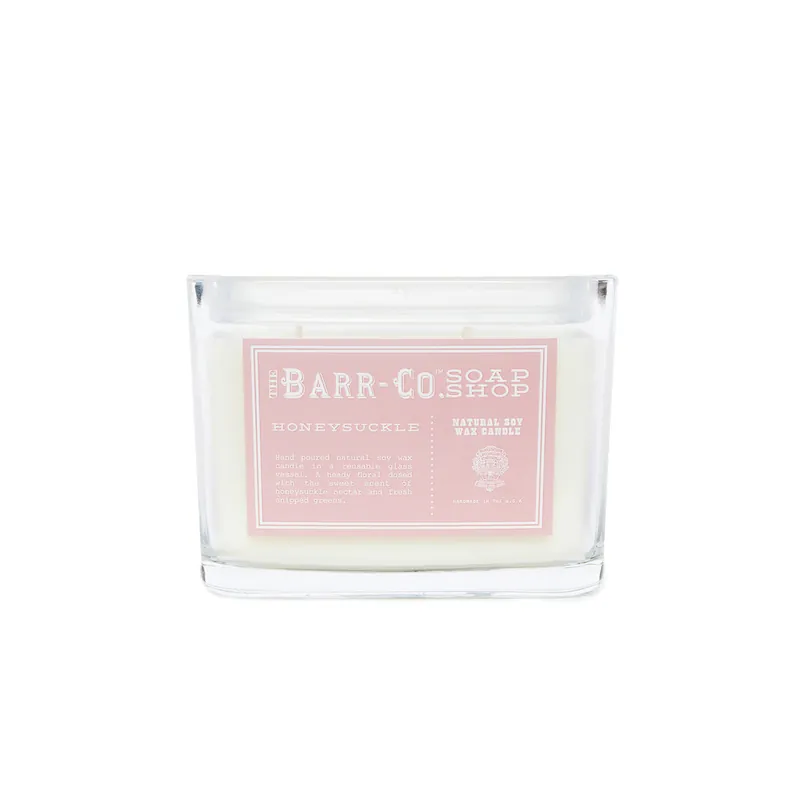 BARR-CO. HONEYSUCKLE 2 WICK CANDLE