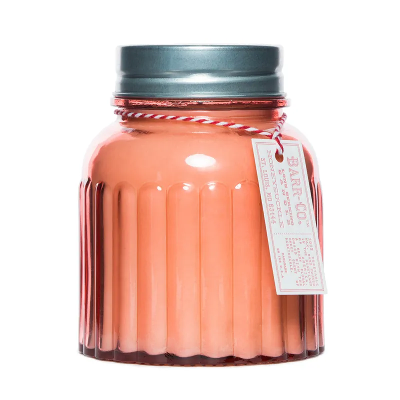 BARR-CO. HONEYSUCKLE APOTHECARY JAR CANDLE