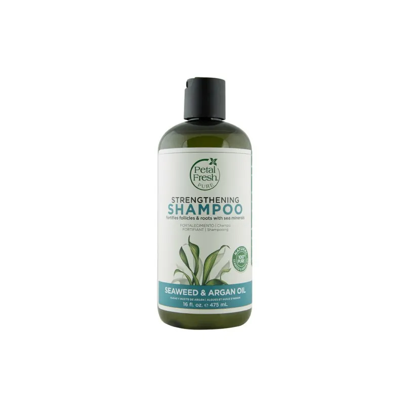 PETAL FRESH STRENGTHENING SHAMPOO - SEAWEED & ARGAN OIL
