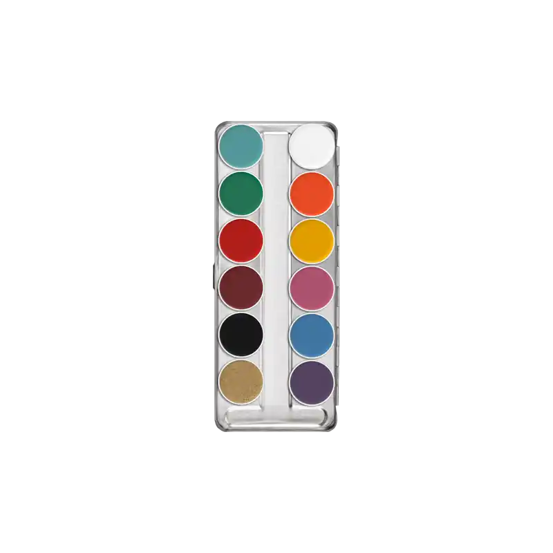 KRYOLAN SUPRACOLOR PALETTE 12 COLORS - FP