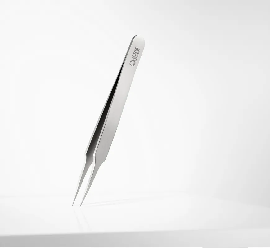 Rubis Switzerland Tweezers Needle Nose