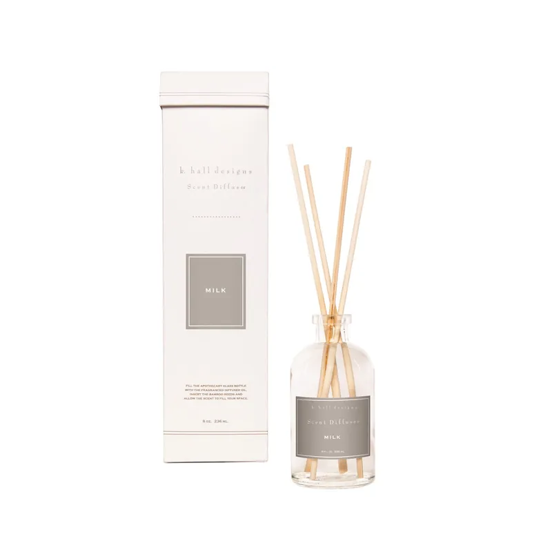 K. HALL DESIGNS MILK SCENT DIFFUSER KIT - K.HALL DESIGNS