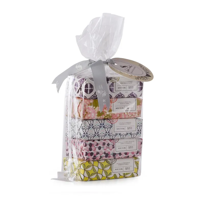 SOAP & PAPER FACTORY CLASSIC COLLECTION PETITE BAR SOAP SET