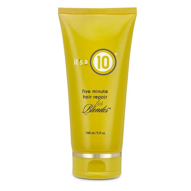 IT'S A 10 MIRACLE FIVE MINUTE HAIR REPAIR FOR BLONDES