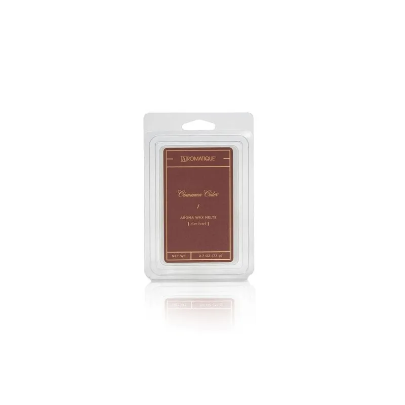 AROMATIQUE CINNAMON CIDER AROMA WAX MELTS TRAY