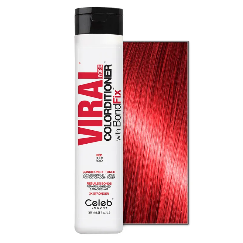 CELEB LUXURY VIRAL COLORDITIONER RED WITH BONDFIX