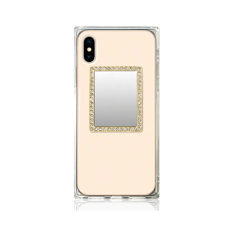RECTANGLE CRYSTALS PHONE MIRROR - IDECOZ