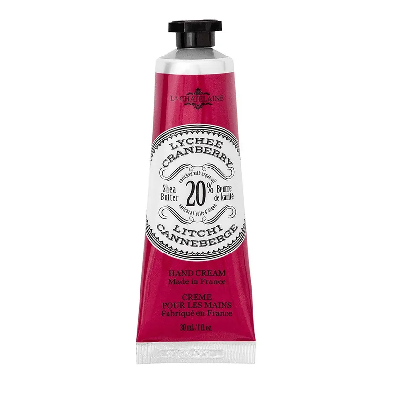 LA CHATELAINE LYCHEE CRANBERRY HAND CREAM