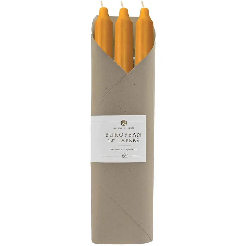 NORTHERN LIGHTS TAPERS 6PK GIFT SET - CARAMEL