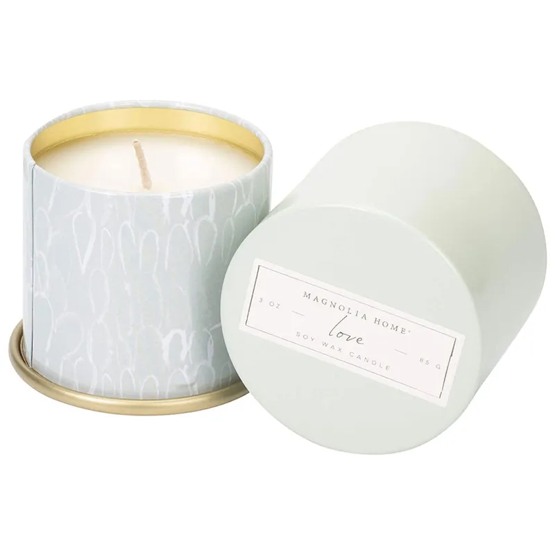 MAGNOLIA HOME TIN CANDLE - LOVE