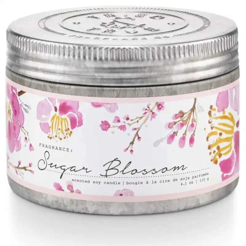 TRIED & TRUE SMALL TIN CANDLE - SUGAR BLOSSOM