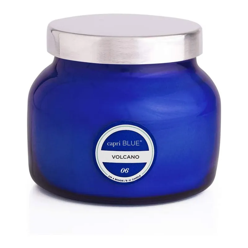 CAPRI BLUE BLUE PETITE SIGNATURE JAR - VOLCANO