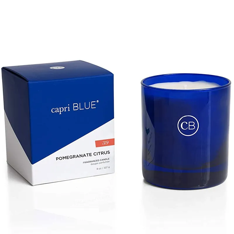 CAPRI BLUE BOXED TUMBLER - POMEGRANATE CITRUS