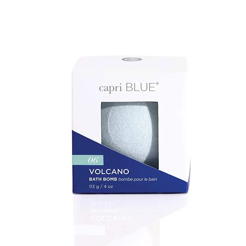 CAPRI BLUE BATH BOMB - VOLCANO