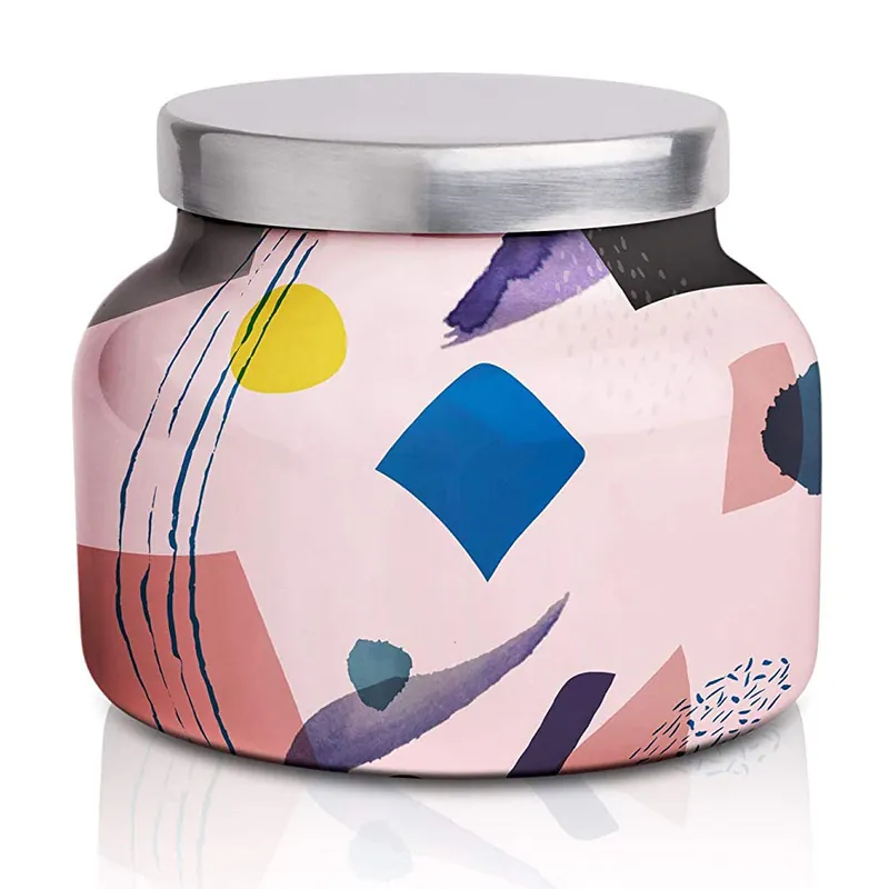 CAPRI BLUE GALLERY SIGNATURE JAR - LOLA BLOSSOM
