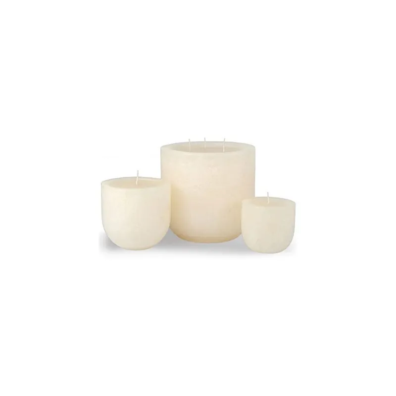 VANCE KITIRA TIMBER GOBLET 3-WICK CANDLE 6.25'' X 6"