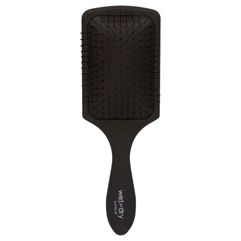 CALA WET-N-DRY PADDLE BRUSH - BLACK