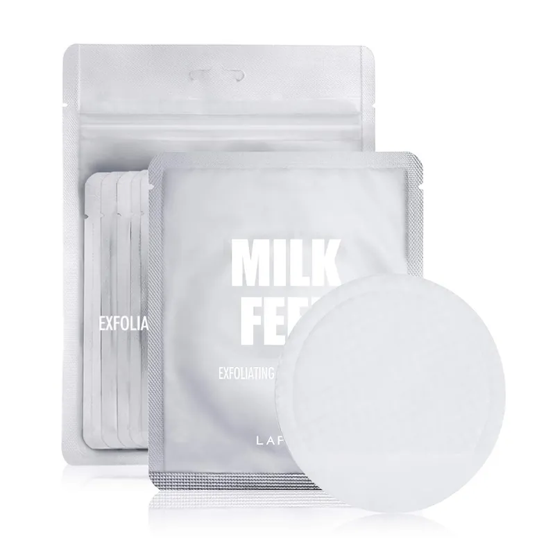 LAPCOS MILK FEEL EXFOLIATING & CLEANSING PAD 5 PACK