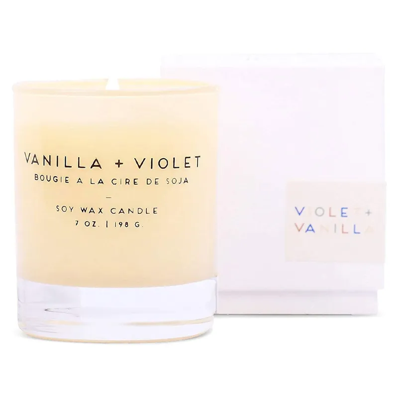 PADDYWAX STATEMENT CANDLE - VANILLA + VIOLET