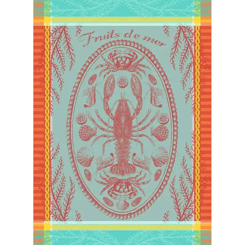 GARNIER-THIEBAUT FRANCE MAREE BASSE LAGON KITCHEN TOWEL