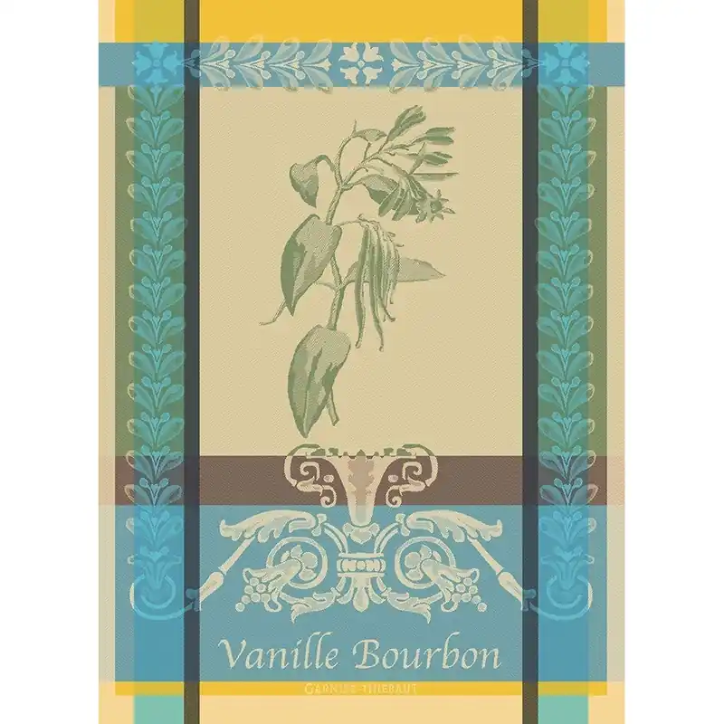 GARNIER-THIEBAUT FRANCE VANILLE BOURBON EDEN KITCHEN TOWEL