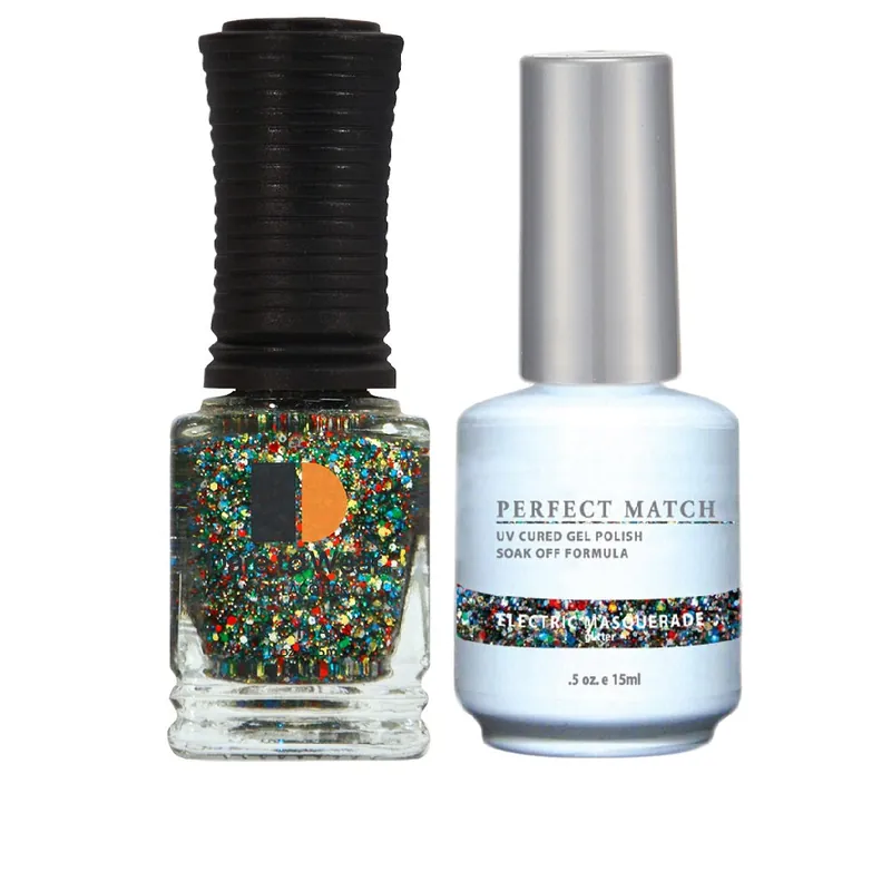 LECHAT Perfect Match ELECTRIC MASQUERADE Gel Polish & Nail Lacquer