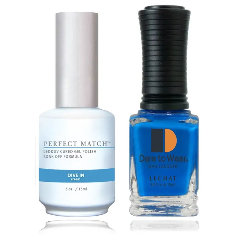 LECHAT Perfect Match DIVE IN Gel Polish & Nail Lacquer