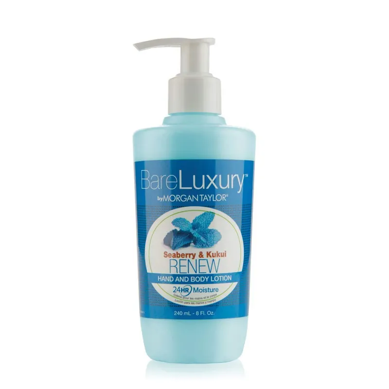 MORGAN TAYLOR BARELUXURY RENEW SEABERRY & KUKUI LOTION