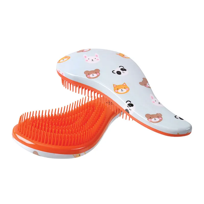 CALA TANGLE-FREE HAIR BRUSH - ANIMAL PARTY