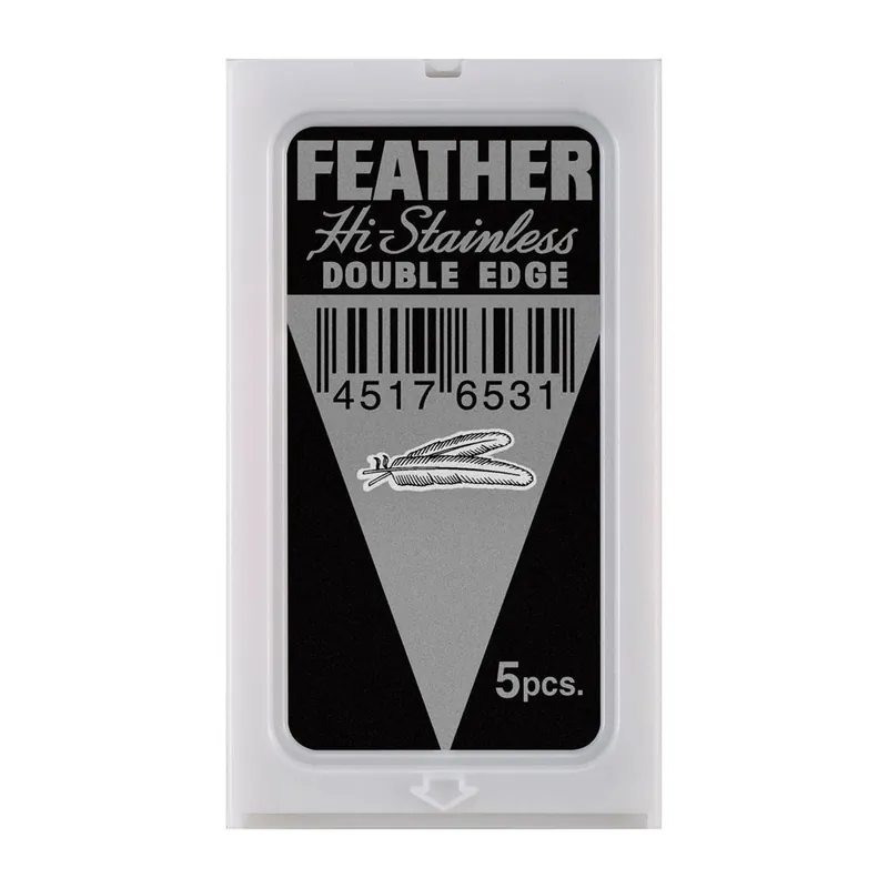 JATAI FEATHER HI STAINLESS DOUBLE EDGE RAZOR BLADES