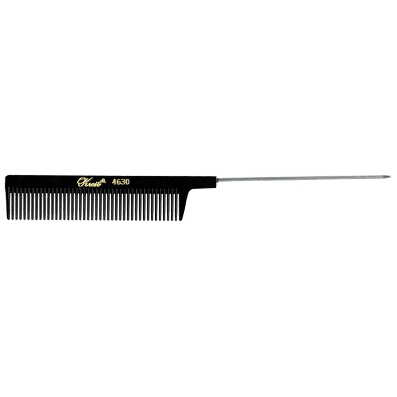 KREST WEAVING FOILING COARSE TOOTH RATTAIL CUTTING COMB #4630