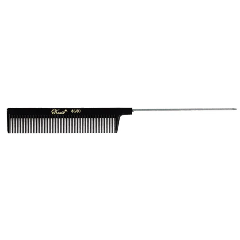 KREST WEAVING FOILING FINE TOOTH RATTAIL CUTTING COMB #4640
