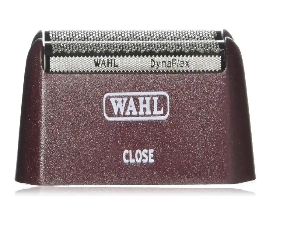 WAHL Professional 5-Star Finale Shave Replacement Silver Foil Red & Silver Close