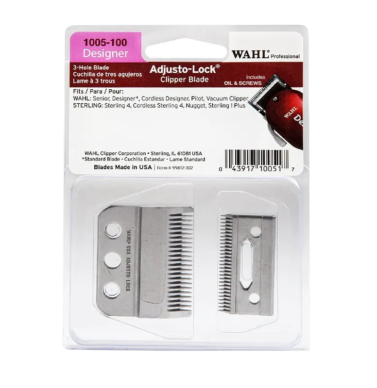 WAHL 3 Hole Designer Clipper Blade