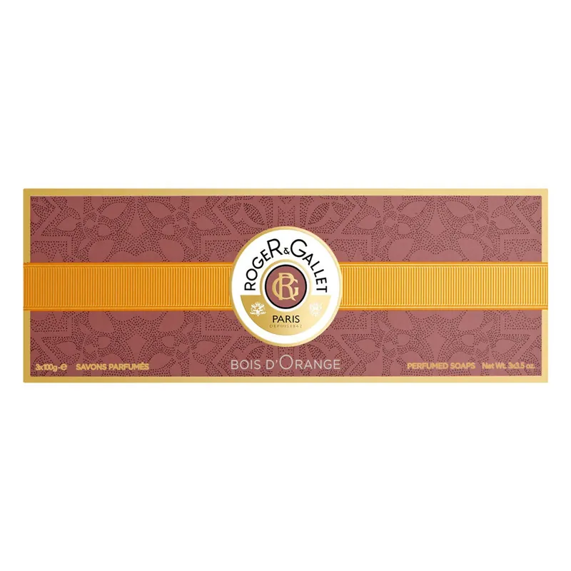 ROGER & GALLET - BOIS D'ORANGE - BOX OF SOAPS