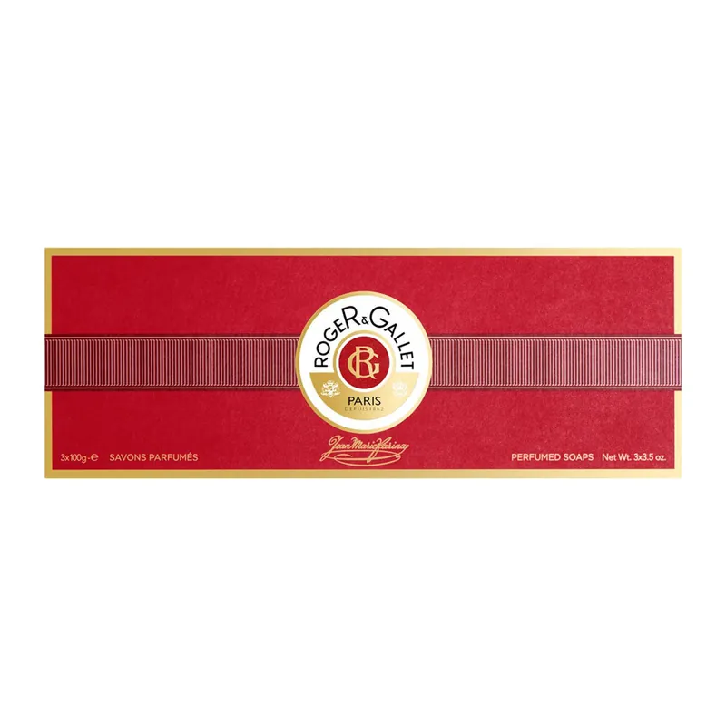 ROGER & GALLET - JEAN MARIE FARINA - BOX OF SOAPS