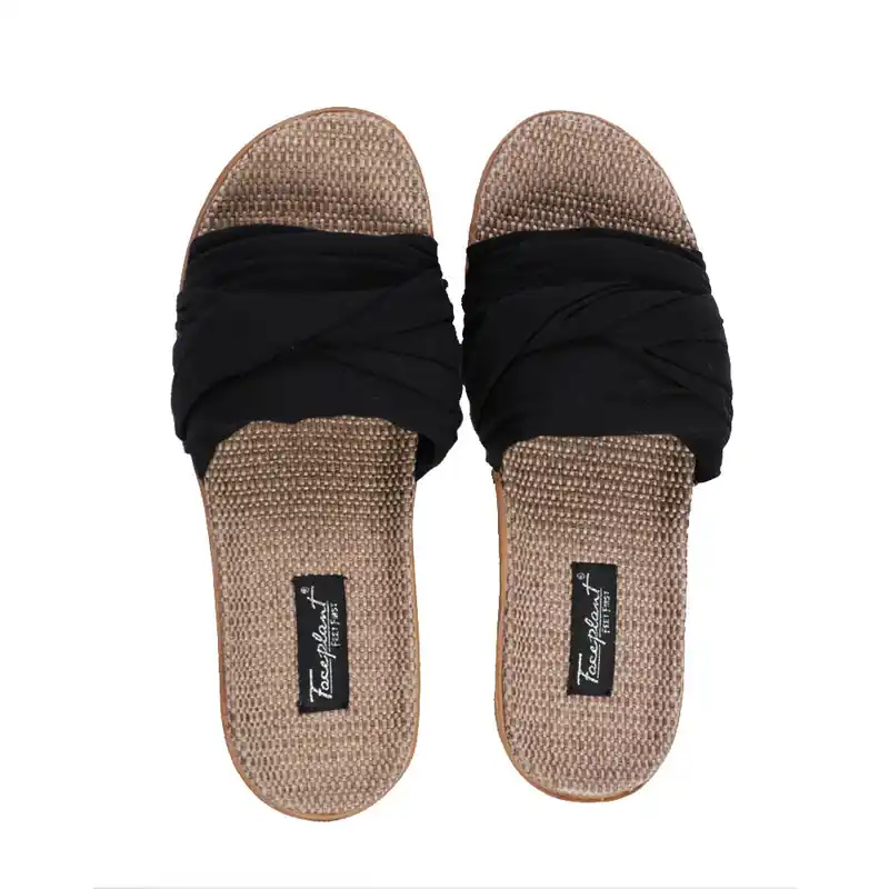 FACEPLANT BAMBOO® HEMP SLIDES - BLACK