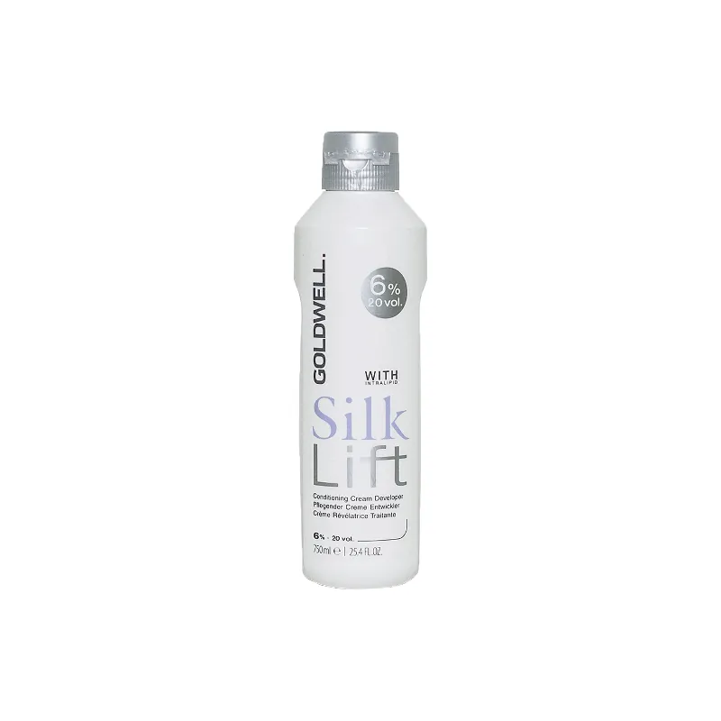 GOLDWELL SILKLIFT DEVELOPER CONDITION CREAM 20 VOLUME LOTION 6%