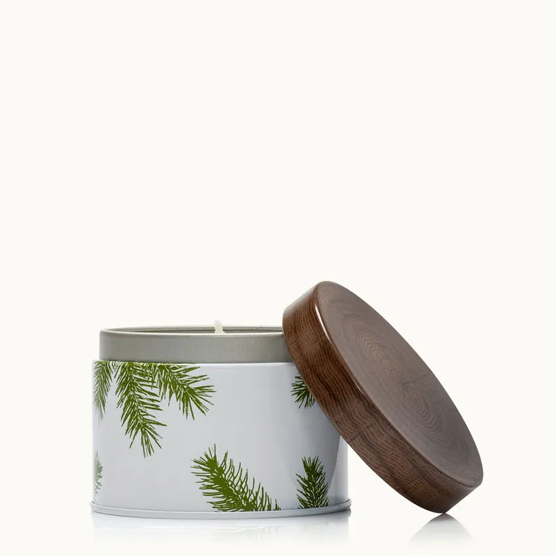 THYMES FRASIER FIR POURED CANDLE TIN