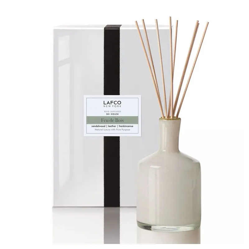 LAFCO FEU DE BOIS SIGNATURE REED DIFFUSER + FILL ( +16 REEDS)