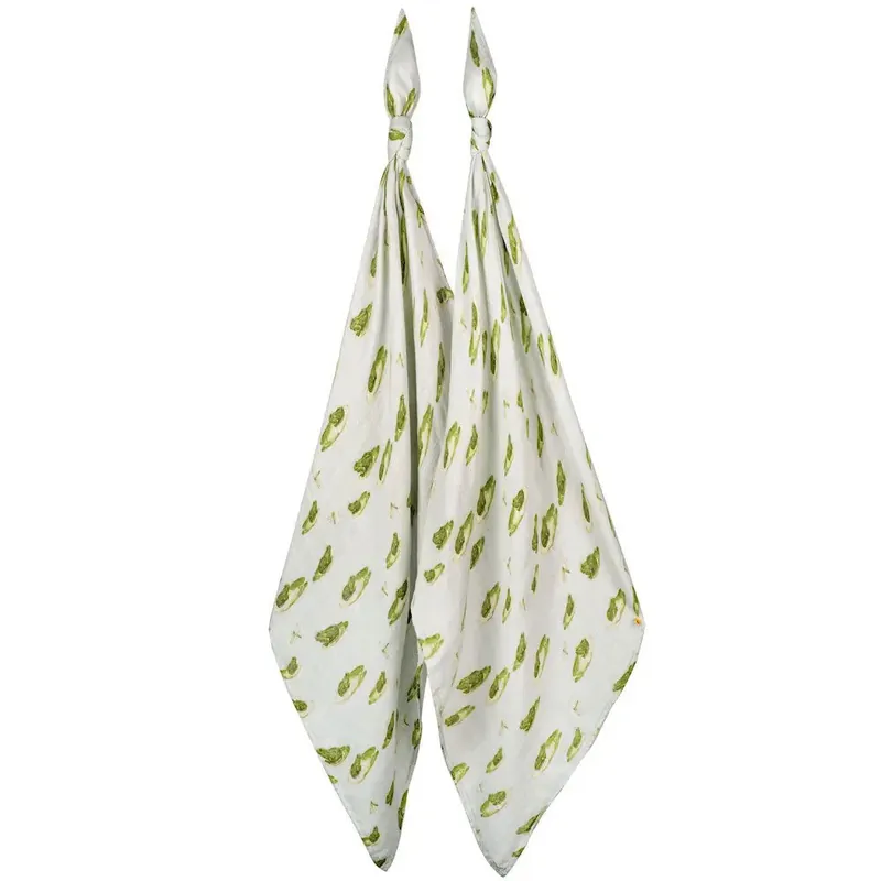 MILKBARN BAMBOO BURP CLOTH LEAPFROG SET