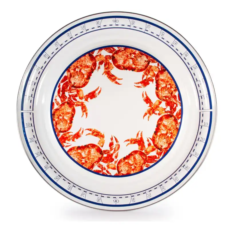 GOLDEN RABBIT CRAB HOUSE MEDIUM TRAY