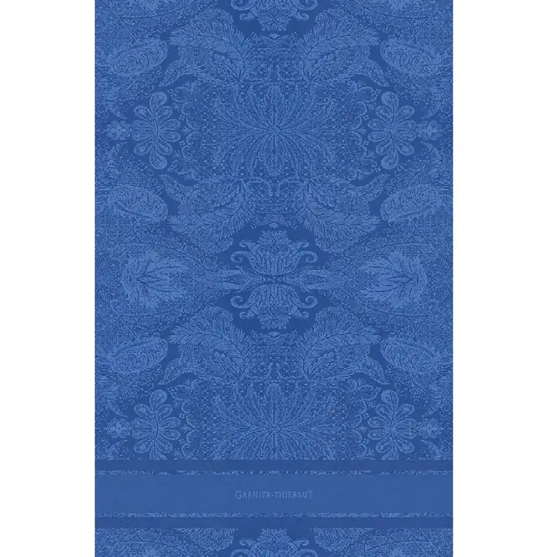 GARNIER-THIEBAUT FRANCE ISAPHIRE BLUE KITCHEN TOWEL
