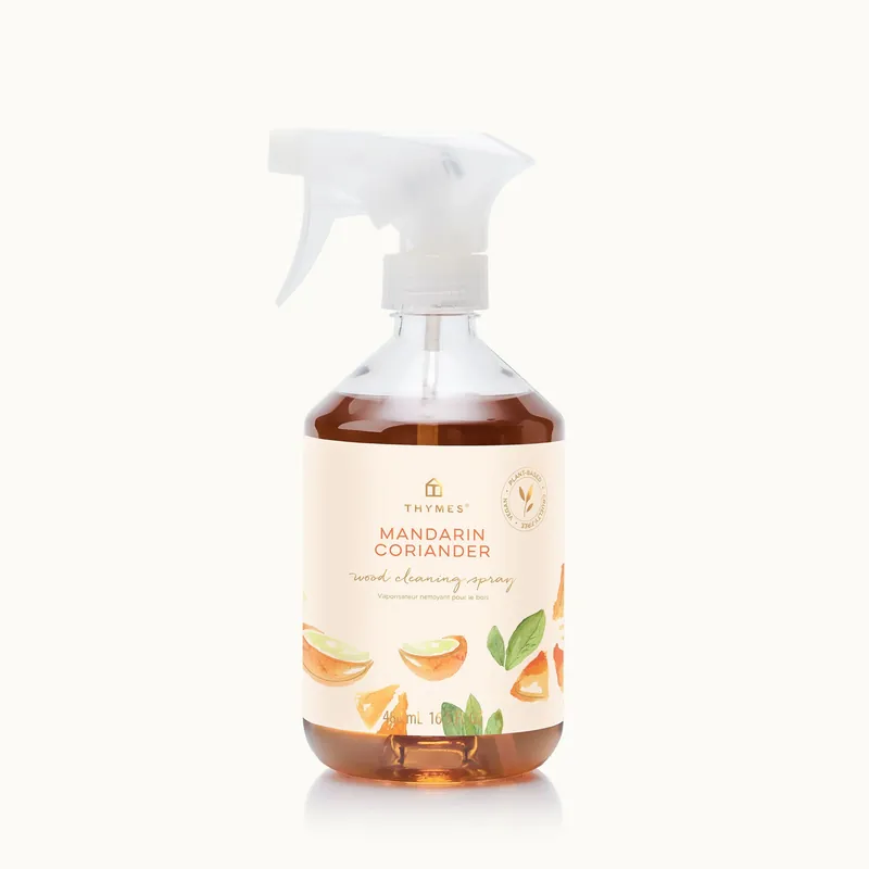 THYMES MANDARIN CORIANDER WOOD CLEANING SPRAY