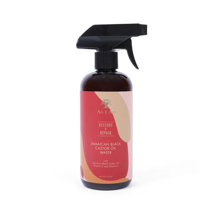 AS I AM RESTORE & REPAIR JAMAICAN BLACK CASTOR OIL WATER
