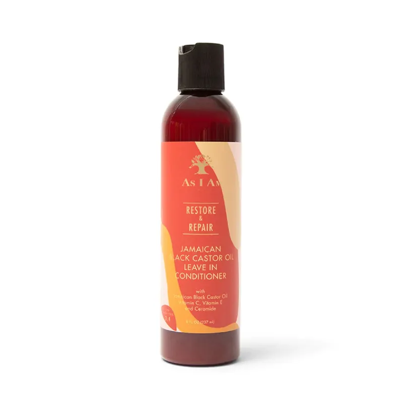 AS I AM RESTORE & REPAIR JAMAICAN BLACK CASTOR OIL LEAVE IN CONDITIONER